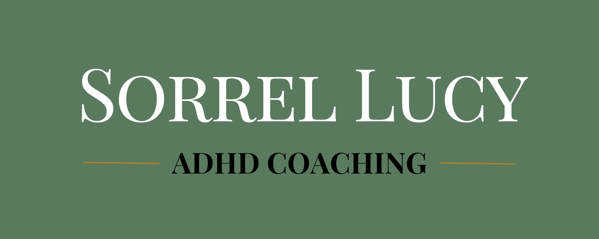 Sorrel Lucy ADHD Coaching